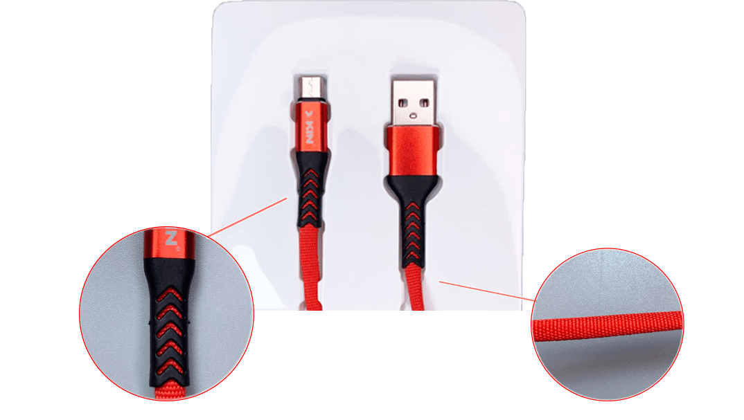 xkin micro cable کابل شارژ و تبادل اطلاعات خرید IDH