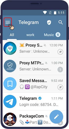 IDHایجاد چند حساب در تلگرام