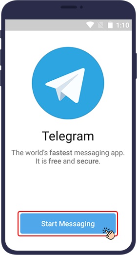 تلگرام IDH